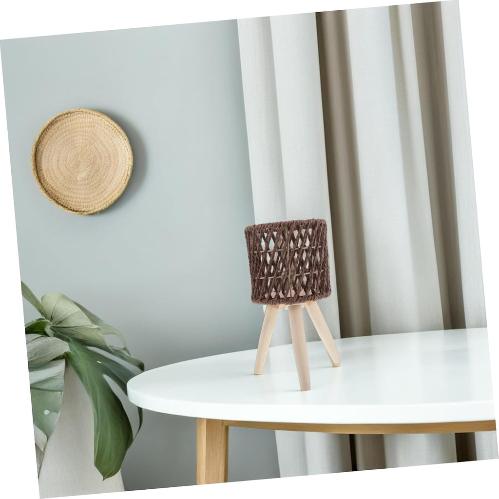 Handmade Rattan Indoor Decorative Flower Pot Holder