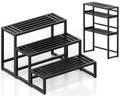3‑Tier Ladder Metal Indoor‑Outdoor Plant Stand