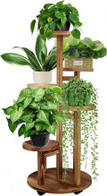 5‑Tier Tall Indoor Plant Display Stand Shelf
